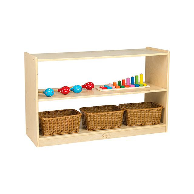 Preschool Shelf Cabinet with Open Back