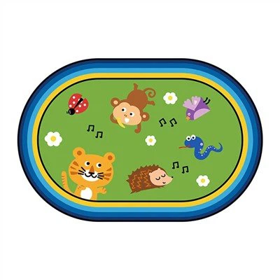 Animal Alphabet Rug